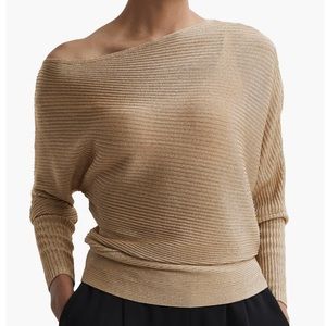 Reiss Women one shoulder sweater. Size XS